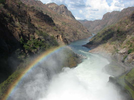 Cahora Bassa Staudamm